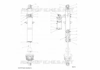 SUSPENSION, AMORTISSEUR AVANT INTERNALS
