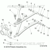 SUSPENSION AVANT A-ARMS
