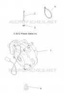 SYSTÈME DE TRANSMISSION, FRONT GEARCASE MOUNTING