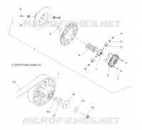 SYSTÈME DE TRANSMISSION, SECONDARY CLUTCH