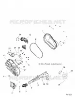 DRIVE TRAIN, COUVERCLE D'EMBRAYAGE AND DUCTING