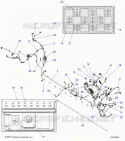 ELECTRICITE, WIRE HARNESS, CHASSIS