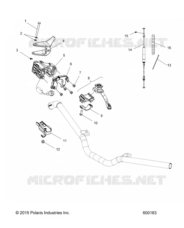 MOTEUR, ACCELERATEUR CONTROL ASM.