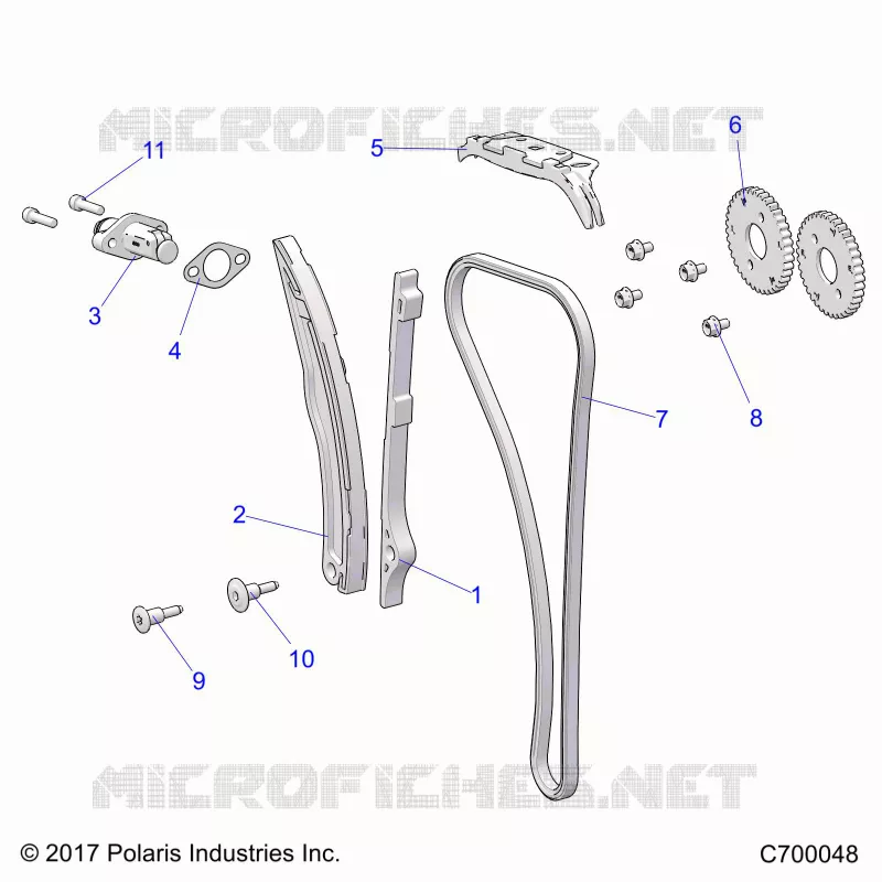 CHAINE DE DISTRIBUTION AND TENSIONER