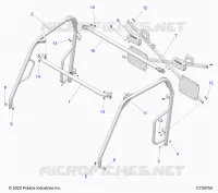 CHASSIS, CAB CADRE