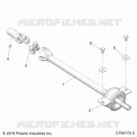 SYSTÃˆME DE TRANSMISSION, MID PROP SHAFT