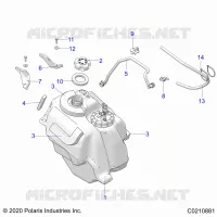SYSTÃˆME D'ALIMENTATION, FUEL TANK ASM.