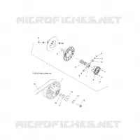SYSTÈME DE TRANSMISSION, SECONDARY CLUTCH