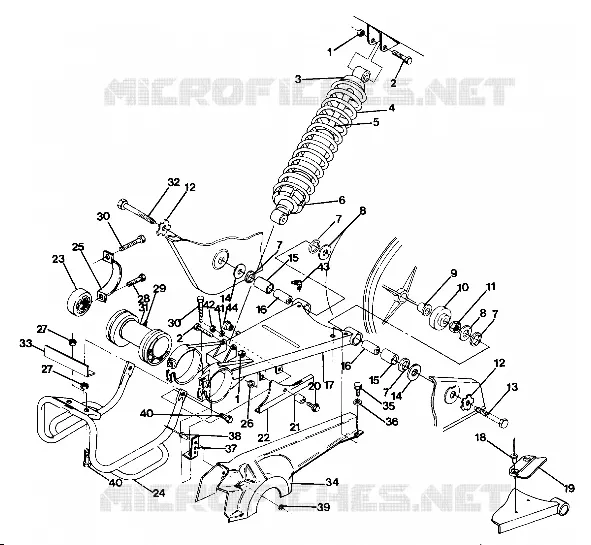 BRAS OSCILLANT WELDMENT (MIDDLE) (4917741774026A)