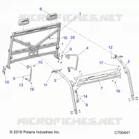 CHASSIS, CAB CADRE