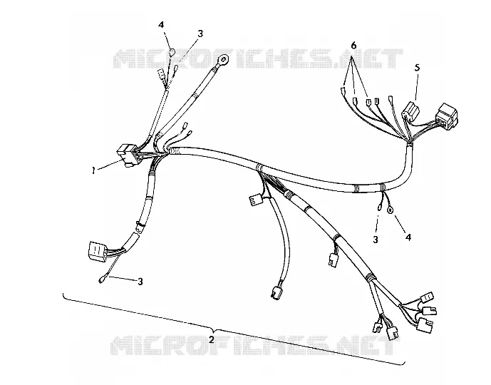 FAISCEAU ELECTRIQUE 500 SP/500 SKS (4921262126036A)