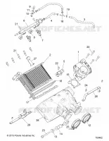 ENGINE, PRISE D'AIR MANIFOLD