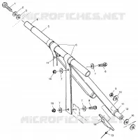BRAS DE SUSPENSION AVANT XLT TOURING 0973357 AND EUROPEAN XLT TOURING E973357 (4937723772B013)