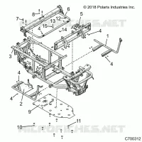 CHASSIS, CADRE AND FRONT BUMPER