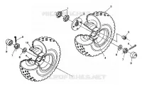 ROUE INTERMEDIAIRE 6X6 350L S938739 (4924362436027A)