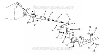 BARRE DE TORSION ASSEMBLY 440 XCR 0941760 (4925182518013A)