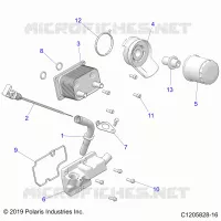 ENGINE, JAUGE ET FILTRE A HUILE