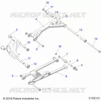 SUSPENSION ARRIERE CONTROL ARMS- A20SXD95AG 