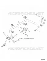 SUSPENSION AVANT STABILIZER BAR- Z19VFE99AD/BD/AK/BK/AN/BN/LD/K99AD/BD/AK/BK/AN/BN/LK/LE/L99AC/BC/M99AL (702030)