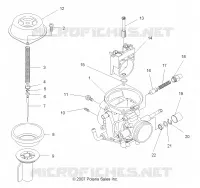 MOTEUR, CARBURATEUR, UPPER