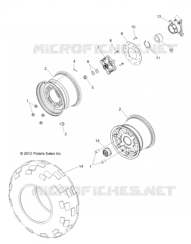 ROUES, REAR