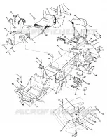 CHASSIS AND SIEGE TRAIL DELUXE UPDATED 2/90 (4916831683003A)