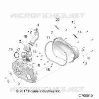 DRIVE TRAIN, COUVERCLE D'EMBRAYAGE AND DUCTING