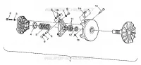 EMBRAYAGE DE TRANSMISSION ASSEMBLY TRAIL BOSS W938527 (4924072407019A)