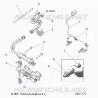 SYSTÃˆME D'ALIMENTATION, RAIL, LINES AND THROTTLE BODY