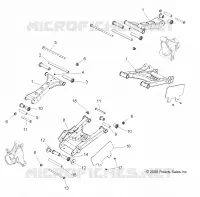 SUSPENSION ARRIERE CONTROL ARMS