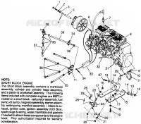 SUPPORT MOTEUR XLT LTD SP 0973776 (4940074007C001)