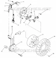 STATOR SPORT 0960443, SPORT TOURING 0960243 and EUROPEAN SPORT TOURING E96 (4932223222D003)