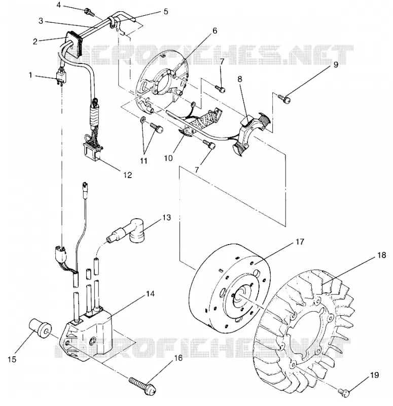 STATOR SPORT 0960443, SPORT TOURING 0960243 and EUROPEAN SPORT TOURING E96 (4932223222D003)