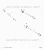 SYSTÃˆME DE TRANSMISSION, FRONT, MID, REAR PROP SHAFT
