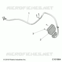 ELECTRICAL, REGULATEUR DE TENSION AND MOUNTING (FROM 11/30/2018)