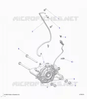 SYSTÃˆME DE TRANSMISSION, FRONT GEARCASE MOUNTING