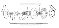 EMBRAYAGE DE TRANSMISSION (4909500950009A)