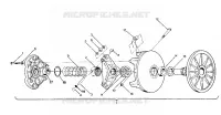 EMBRAYAGE DE TRANSMISSION 400 XC (4920122012012A)