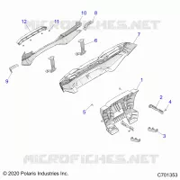 CARROSSERIE ARRIERE BUMPER