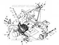 SUPPORT MOTEUR  2X4 300 W957530 (4930053005A009)