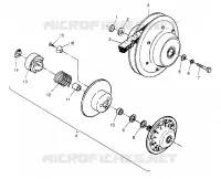 EMBRAYAGE DE TRANSMISSION ASSEMBLY 6X6 300 W948730 (4926792679C006)