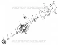 POMPE A EAU 700 RMK 0970966, 700 SKS 0970566, and EUROPEAN 700 SKS E970566 (4938573857C008)