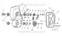 CARTER DE CHAINEE ASSEMBLY LITE/0933433,STARLITE/0933427 AND  LITE DELUXE/0933431 (4922972297014A)