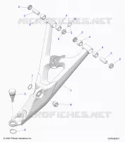 SUSPENSION AVANT CONTROL ARMS LOWER