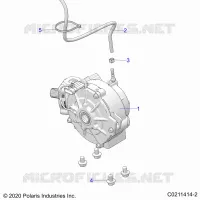 SYSTÃˆME DE TRANSMISSION, FRONT GEARCASE MOUNTING