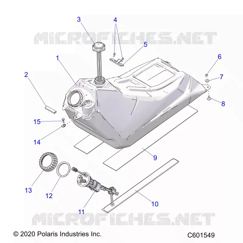 SYSTÃˆME D'ALIMENTATION, FUEL TANK ASM.