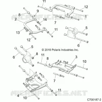 SUSPENSION ARRIERE CONTROL ARMS