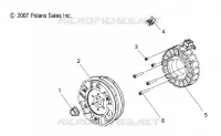 MOTEUR, STATOR/VOLANT MOTEUR