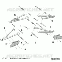 SUSPENSION AVANT CONTROL ARMS