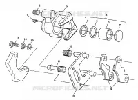FRONT FREIN Trail Blazer W98BA25C (4945464546B003)
